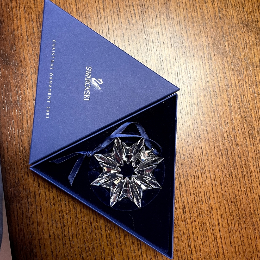 Swarovski Holiday Ornament 2003